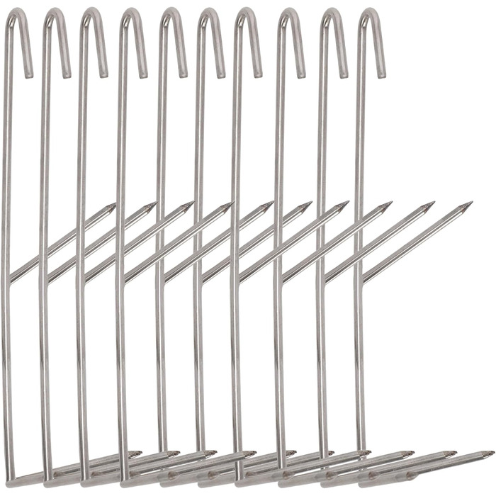 Набір гачків для коптильні 10 шт 16 см A&N