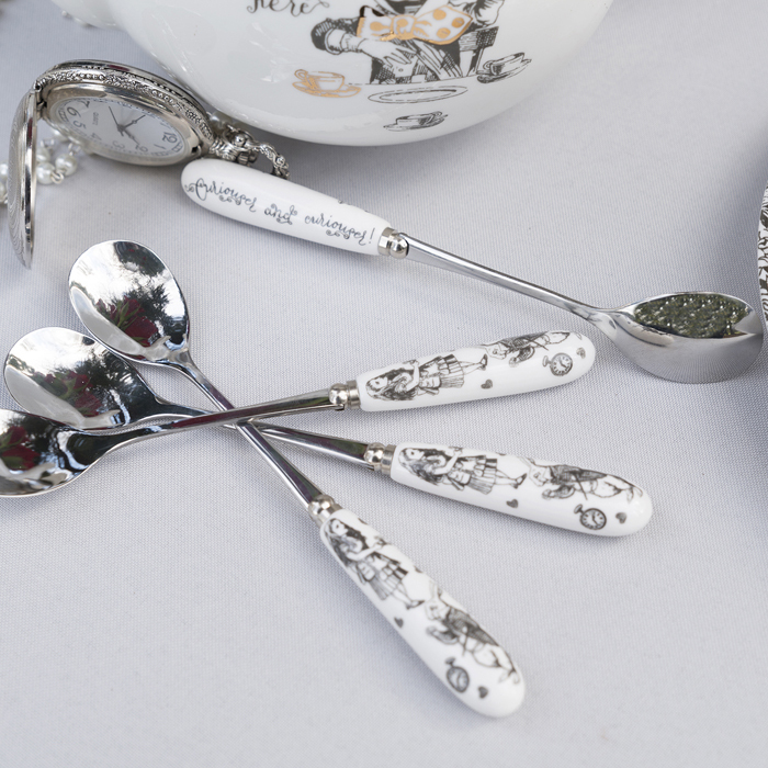 Набір чайних ложок CreativeTops Alice in Wonderland, 4 шт.