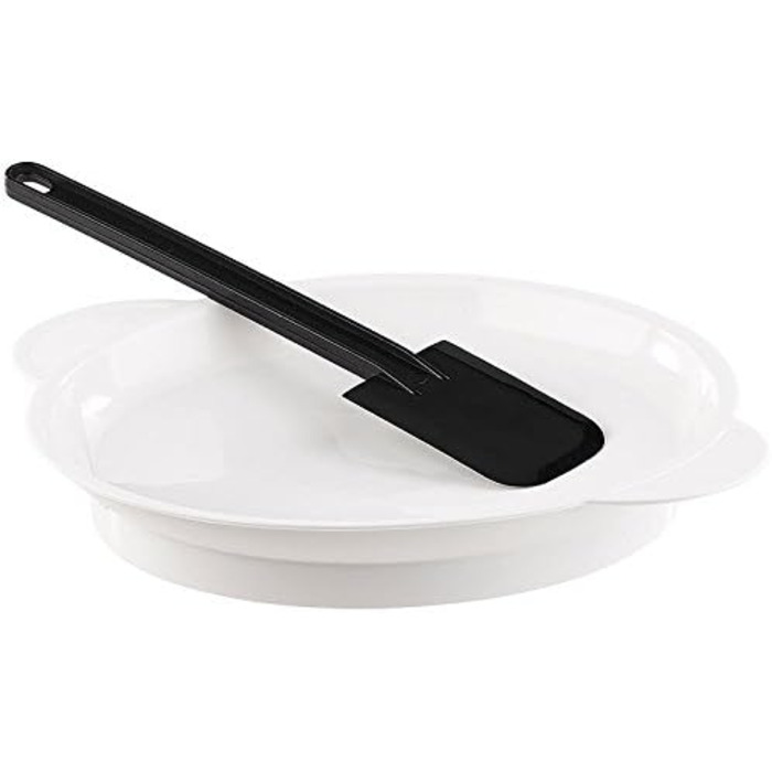 Блинница электрическая 20 см, с базовой станцией, белая Rosenstein & Söhne