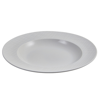 Тарілка для пасти 28.5 см, Incise Porcelain Lavara, GenWare
