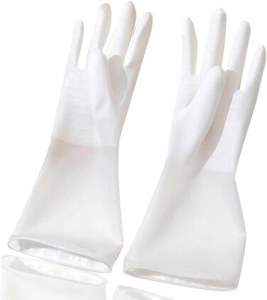 Рукавички для миття посуду 1 пара розмір M Jwthee