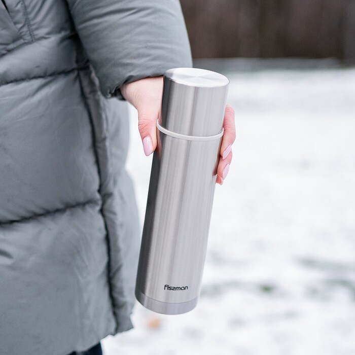 Термос Fissman 500 мл нержавіюча сталь (9844)