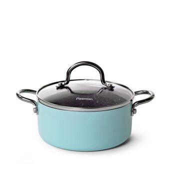 Каструля зі скляною кришкою 18 см 1,8 л MINI CHEF Fissman