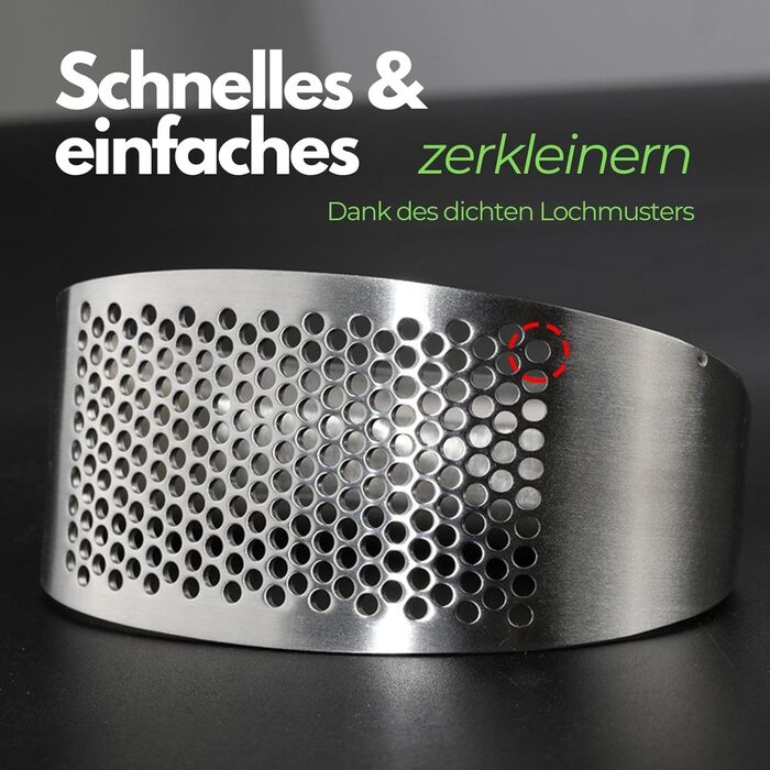 Часниковий прес з нержавіючої сталі 11 x 5 см CLOVE Kitchenware