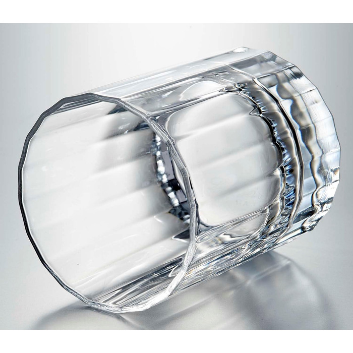 Коробка Луїджі Борміолі 7540470 Баха з 6 Зайдель низької форми, кришталево прозора 7,5 x 7,5 x 9 см