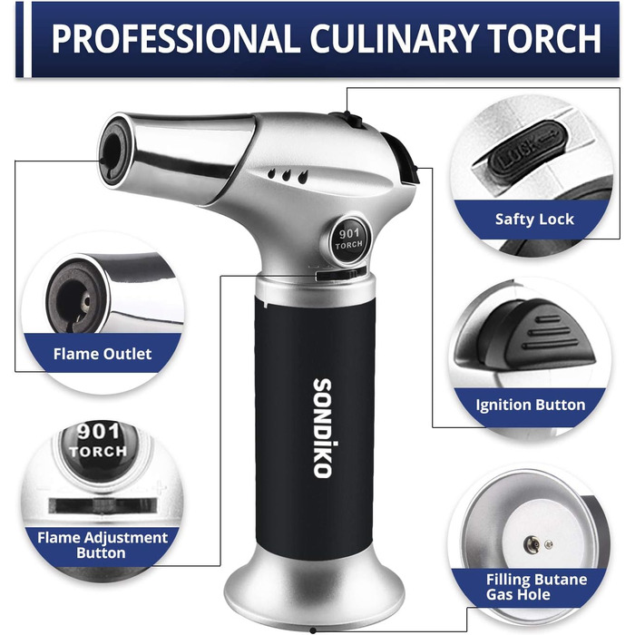 Пальник кухонний 17 см S901 Sondiko