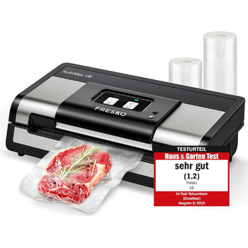 Вакуумний пакувальник з нержавіючої сталі 18 л/хв 140 Вт Fresko