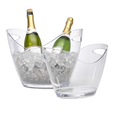Ведро для шампанского 27*19.4*20.4 см, акрил, GenWare