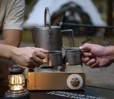 Титановий кемпінговий кухоль 2 шт. Boundless Voyage