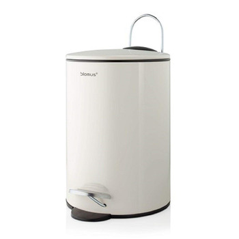 Відро для сміття з педаллю біле 3 л Tubo Blomus