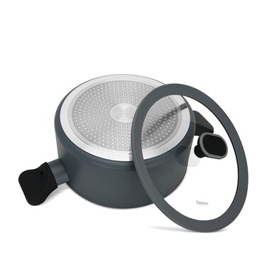 Каструля зі скляною кришкою 24 см 4,65 л LAURA Fissman