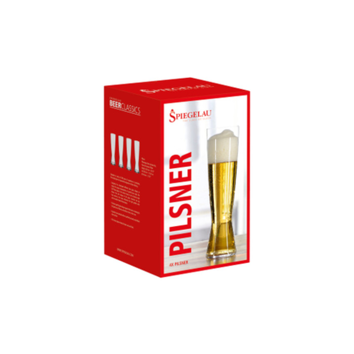 Набор бокалов для пива Pilsner 425 мл, 4 предмета Beer Classics Spiegelau