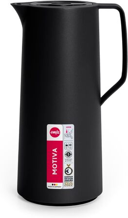 Термоглечик 1 л, чорний Motiva Emsa