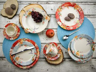 Набор посуды на 6 персон, 30 предметов, Crimson Creatable