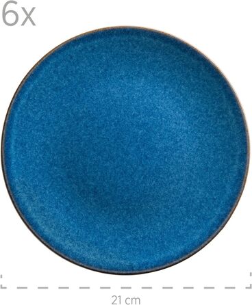 Набір для сніданку, керамічна OSSIA, Royal Blue Single