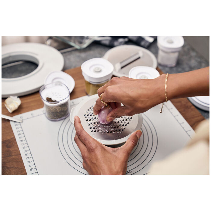 Миска з вакуумною кришкою 24 см, прозоре скло Fresh & Save Zwilling