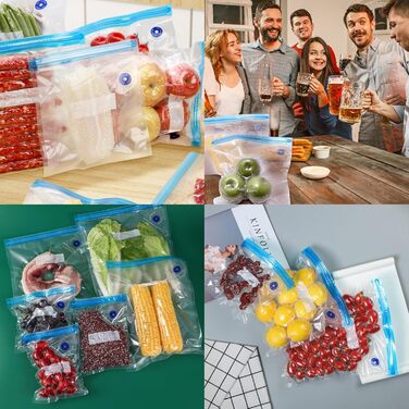 Вакуумні пакети 12 пакетів 30 x 34 см INQUIRLLY