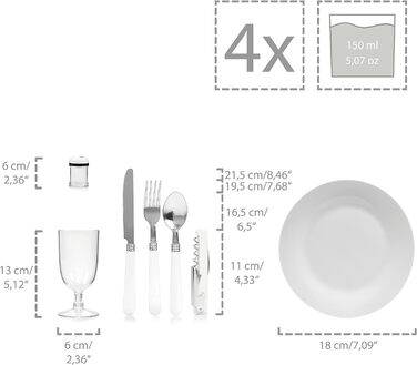 Кошик для пікніка на 4 особи Sylt Sänger