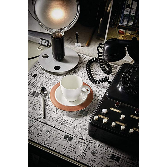 Кавова пара для еспресо 4 предмета Bavero Alessi