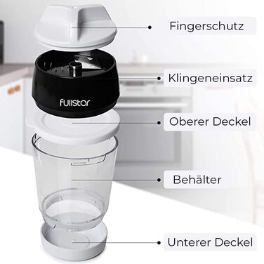 Спиральная овощерезка 4-в-1 с контейнером Fullstar