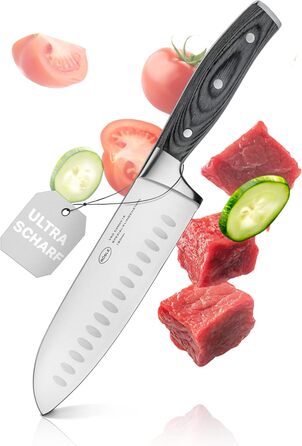 Ніж сантоку 17,5 см Wolfgrey Rosle