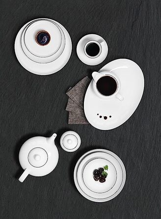 Кофейный сервиз 18 предметов Black Line Lido Seltmann