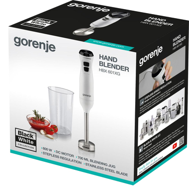 Занурювальний блендер Gorenje HBX601XG (HB5023Z-GS) (7096042)