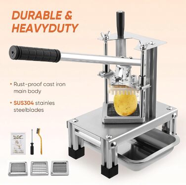 Апарат для нарізки картоплі фрі Quirknove