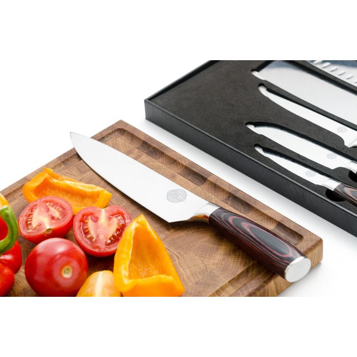 Професійний набір ножів, 8 предметів GRILLI