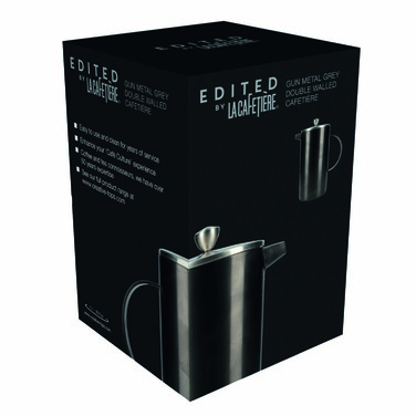 Френч-прес Kitchen Craft LA CAFETIERE, сталевий, 1000 мл