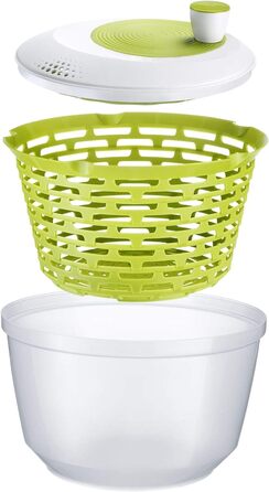 Спиннер для салата 4.4 л, 23.5 см, пластик, яблочно-зеленый Westmark