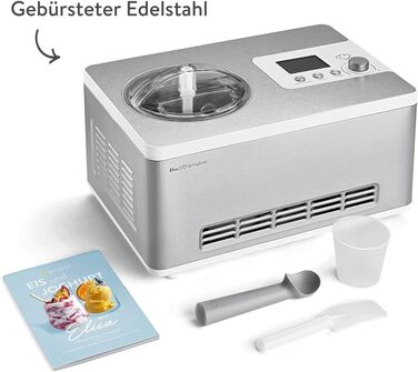 Морожениця і йогуртниця 2,0 л з компресором, що самоохолоджується 180 Вт Springlane Kitchen