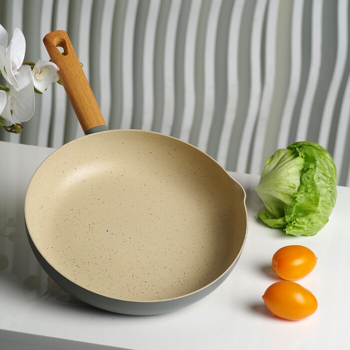 Сковорідка Fissman 24x5 см ARIA алюміній з антипригарним покриттям (14466)