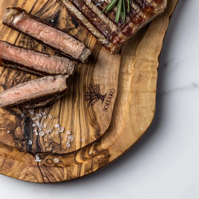 Набір дошки для оливкового дерева 2 шт 40 х 17 см SOLTAKO