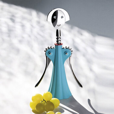 Штопор 7х24,5х9 см голубой Anna G Alessi