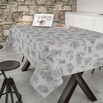 Скатертина Aitana textil Vermeer, полікотон, 140 х 200 cм