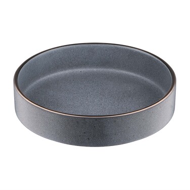 Тарілка супова Ardesto Fasano, 850мл, 20см, кераміка, сірий темний