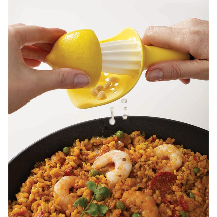 Соковижималка для цитрусових жовта Catcher Joseph Joseph