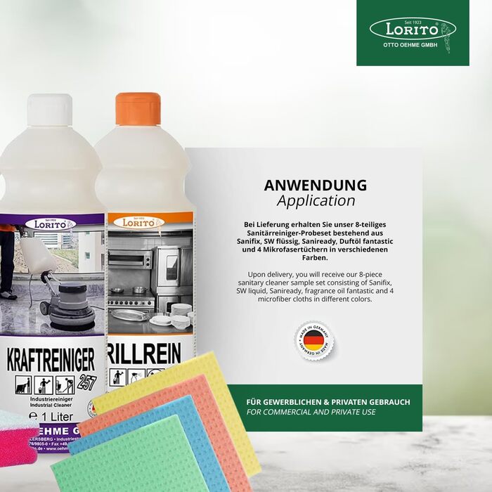 Набор для чистки кухни 16 предметов Lorito