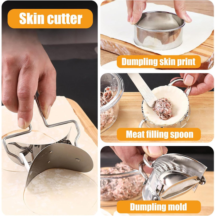 Форма для равіолі з нержавіючої сталі,8 шт. Bohrma