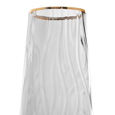 Набір з 2-х бокалів Fissman для шампанського 240 мл скло (19057)