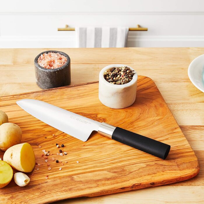 Ніж сантоку 16,5 см Wasabi Black Kai