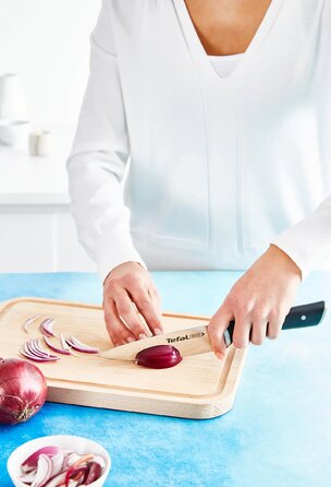 Tefal Кухонний ніж шеф-кухаря Ice Force, 15см, нержавіюча сталь, пластик