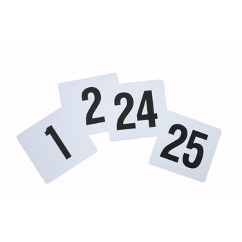 Табличка с номером 1-25, 9,5x10 см, GenWare