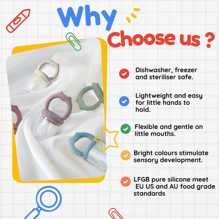 Силіконовий ніблер для дітей WeSweet