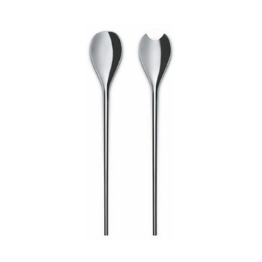 Прилади для салату 29,8 см металік Human Collection Alessi