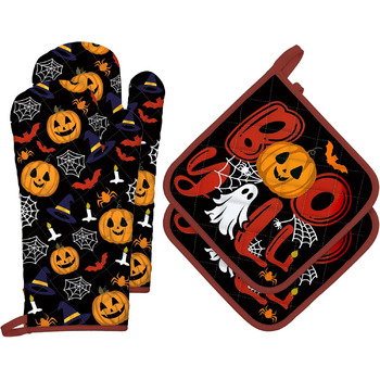 розмір: рукавичка для духовки*2 + прихватка*2