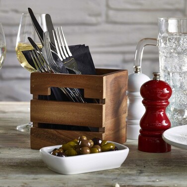 Блюдо глубокое 16х12 см, прямоугольное, GenWare