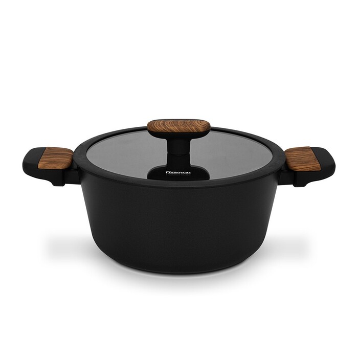 Кастрюля со стеклянной крышкой 22 см 3,36 л FEORELLA Fissman