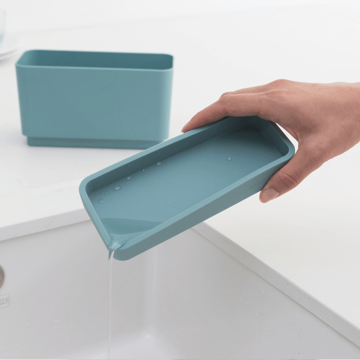 Органайзер для мийки 11,5х19х8,5 см мятний Sink side Brabantia